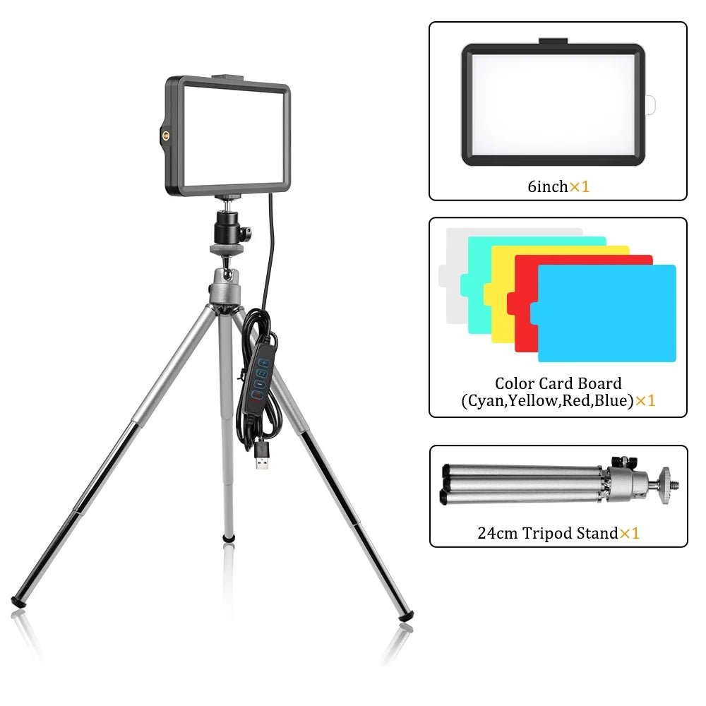 RGB Video Light Panel Kit