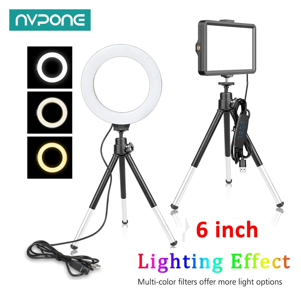 RGB Video Light Panel Kit