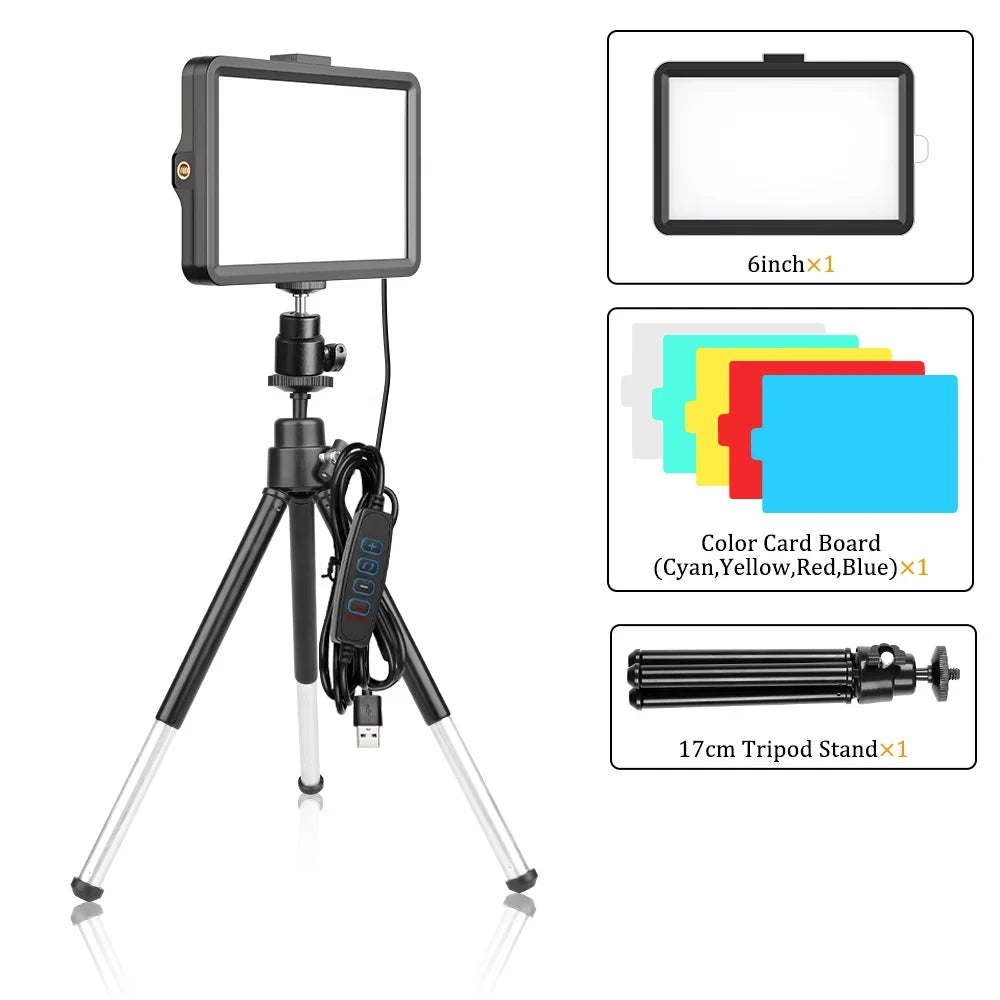RGB Video Light Panel Kit